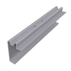 Perforated steel frame profiles with groove